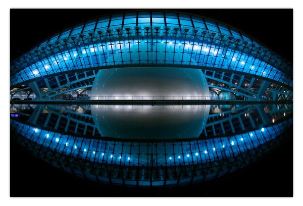 Egy kép a futballstadionról (90x60 cm)