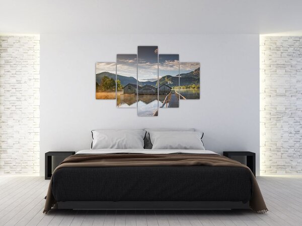 Tó képe (150x105 cm)