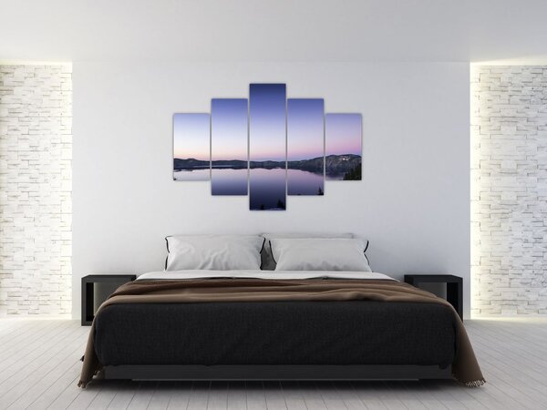 A tó képe (150x105 cm)
