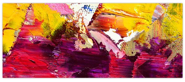 Absztrakció kép - festmény (120x50 cm)