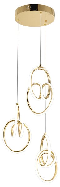 LED függőlámpa G082-3CPR Gold