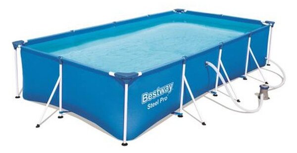 Medence Steel Pro 300x201x66 cm