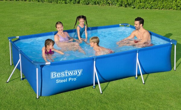 Medence Steel Pro 300x201x66 cm