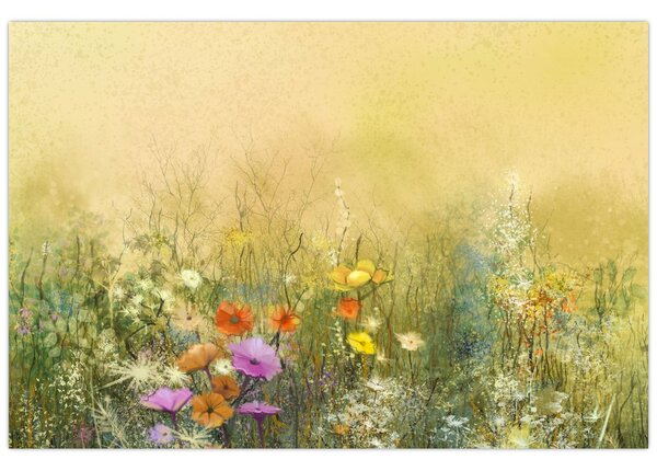 Kép - Festett rét (90x60 cm)