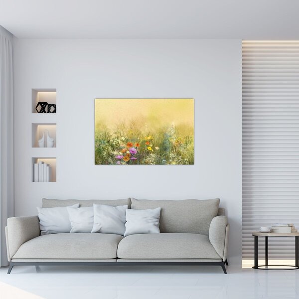 Kép - Festett rét (90x60 cm)