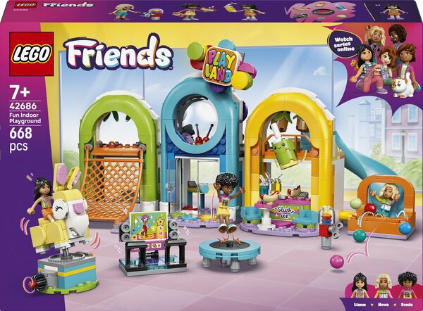 LEGO® Friends: Vidám játszóház (42686)