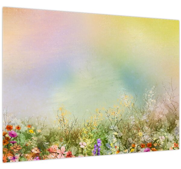 Kép - Festett rét 2 (70x50 cm)