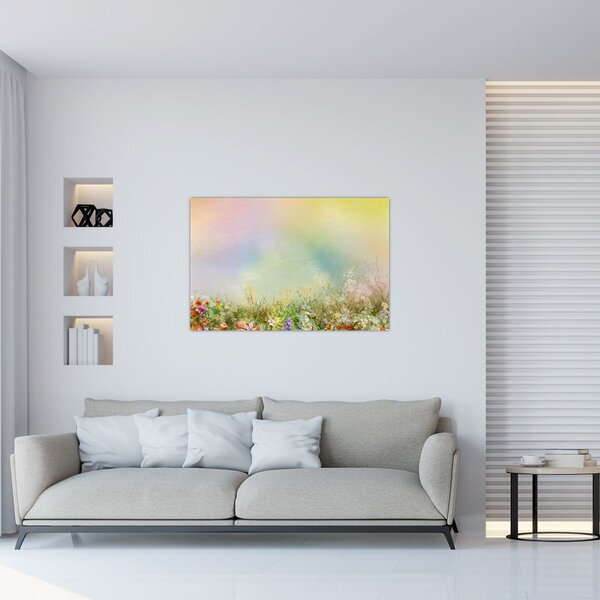 Kép - Festett rét 2 (90x60 cm)
