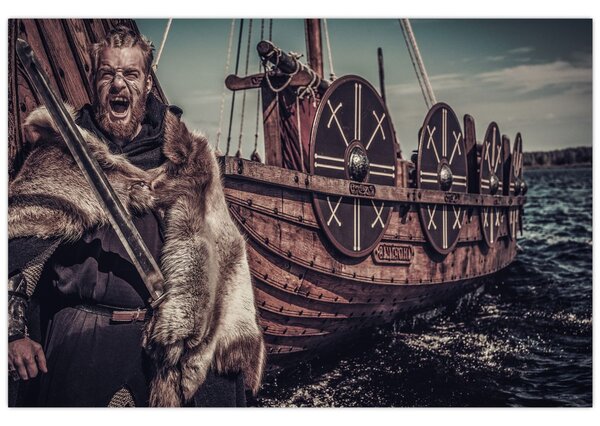 Kép - Viking (90x60 cm)