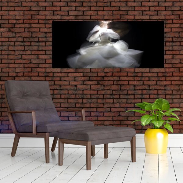 Lótuszvirág képe (120x50 cm)