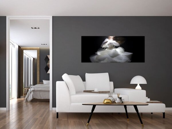 Lótuszvirág képe (120x50 cm)