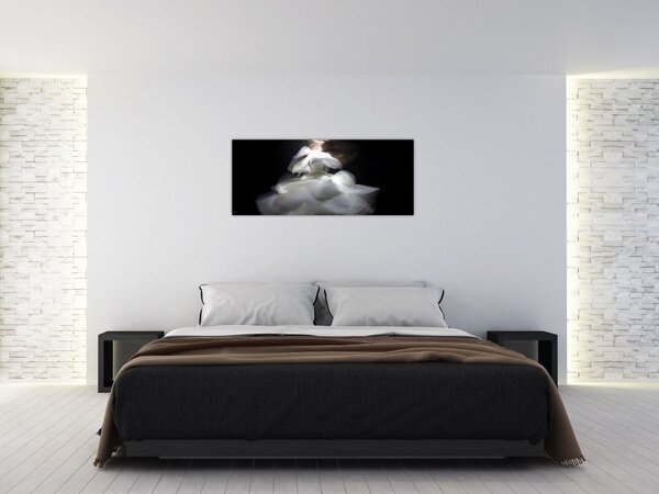 Lótuszvirág képe (120x50 cm)