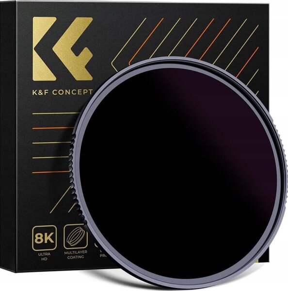 K&F Concept NANO-X ND100000 Szűrő, Napszűrő, Vízlepergető, Karcálló, 77mm KF-01-2517