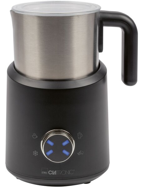 Clatronic MS 3812 Rozsdamentes acél Tejforraló edény 0,74L - Ezüst / Fekete