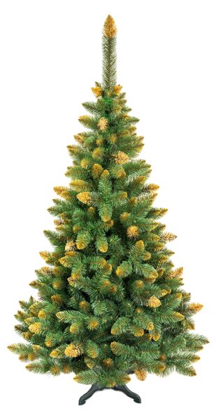 Mű karácsonyfa - PRÉMIUM aranyozott 180cm