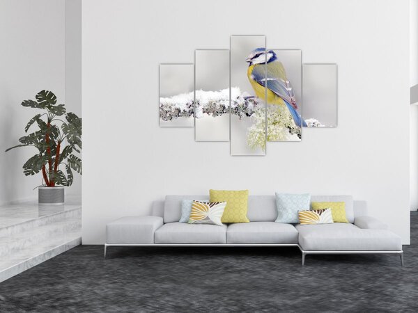 Kép - Kékvércse az erdőben (150x105 cm)