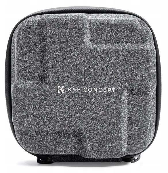 K&F Concept szűrőtartó kemény tok, 10db szűrő számára, max 82mm