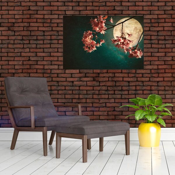 Kép - Sakura teliholdkor (90x60 cm)