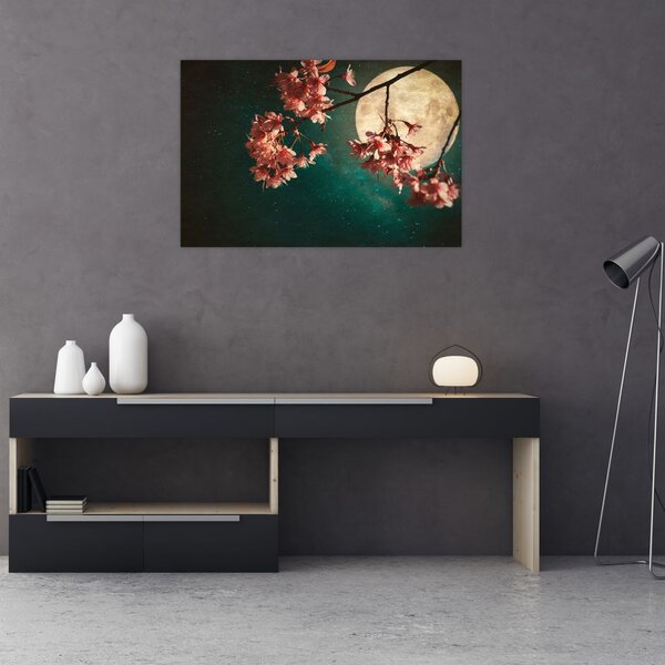 Kép - Sakura teliholdkor (90x60 cm)