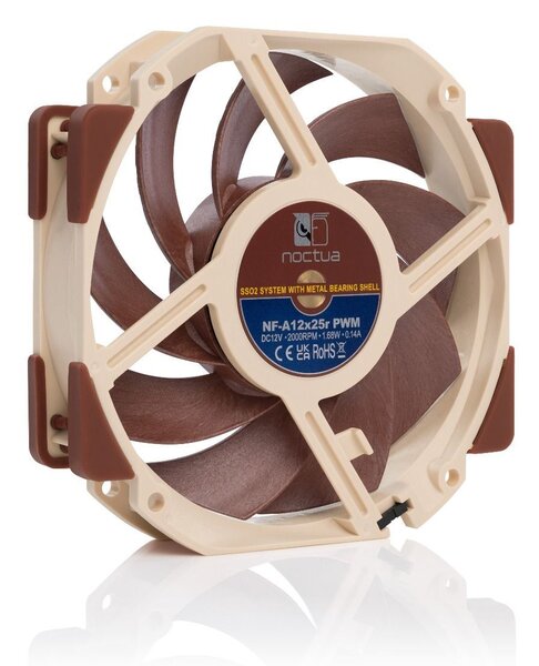 Noctua NF-A12x25r PWM Premium Fan hűtő ventilátor 12cm