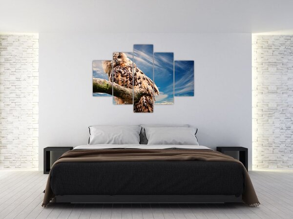 Bagoly képe (150x105 cm)
