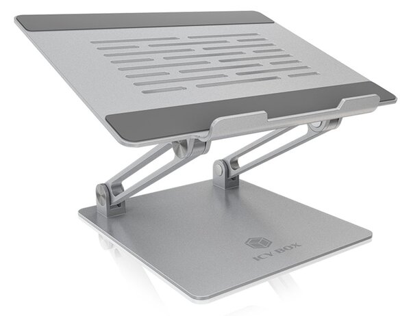 ICY BOX IB-NH300 Laptop állvány Ezüst 43,2 cm (17")