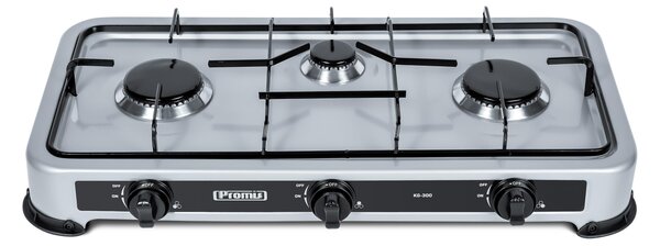 Promis KG300S Háromégős Gázfőzőlap - Ezüst