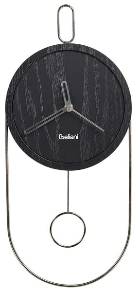 Fali óra SIERRE 20 cm Fekete