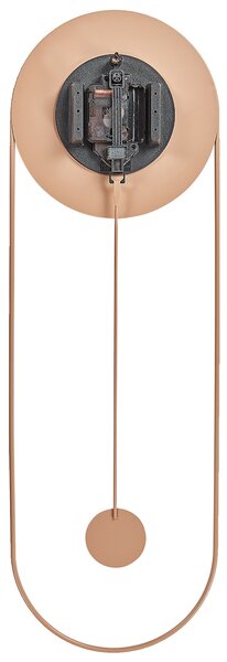Fali óra SALVAN 20 cm Fém Barackrózsaszín
