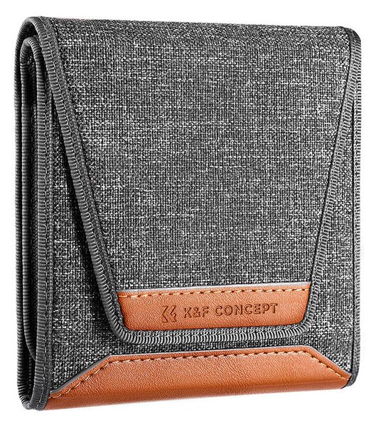 K&F Concept KF13.139 - 37-62mm Szűrő tok - Szürke