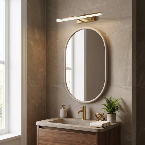 Fürdőszobai fali LED lámpa APP1873-1W 60cm GOLD