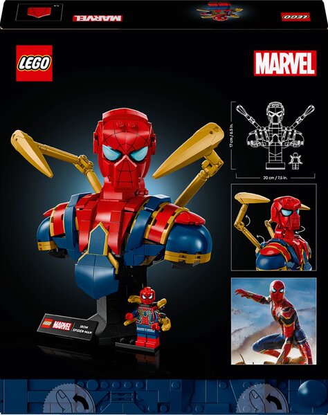 LEGO® Marvel Vas Pókember mellszobor 76326