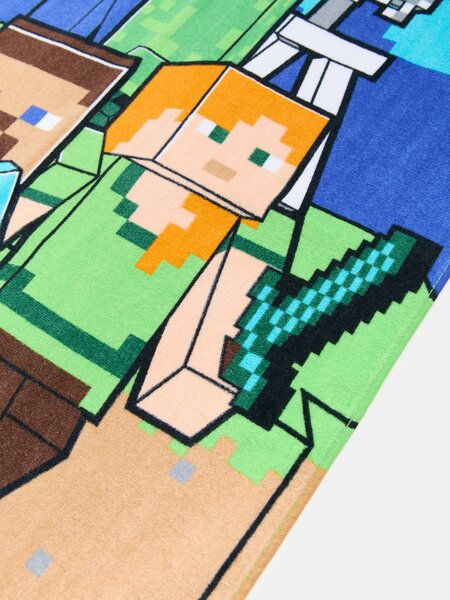 Sinsay - Pamut fürdőlepedő Minecraft - többszínű