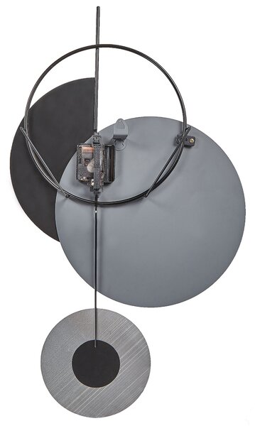 Fali óra NENDAZ 32 cm Fém Szürke
