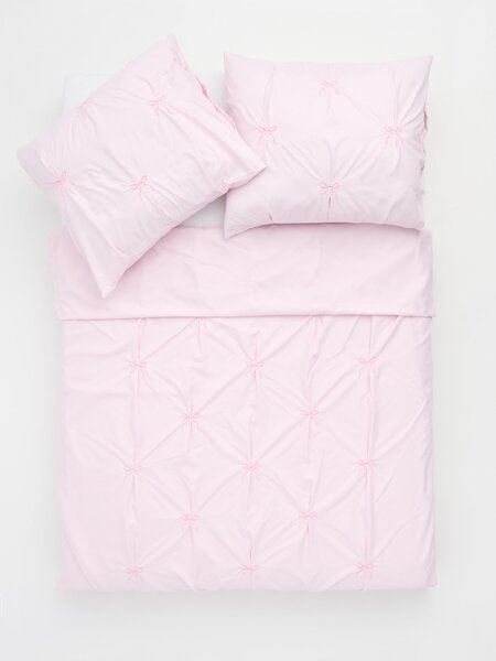 Sinsay - Masnis mintás ágyneműgarnitúra - pasztellpink