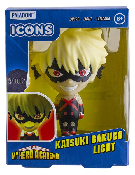 Paladone My Hero Academia Katsuki Bakugo figurás asztali lámpa