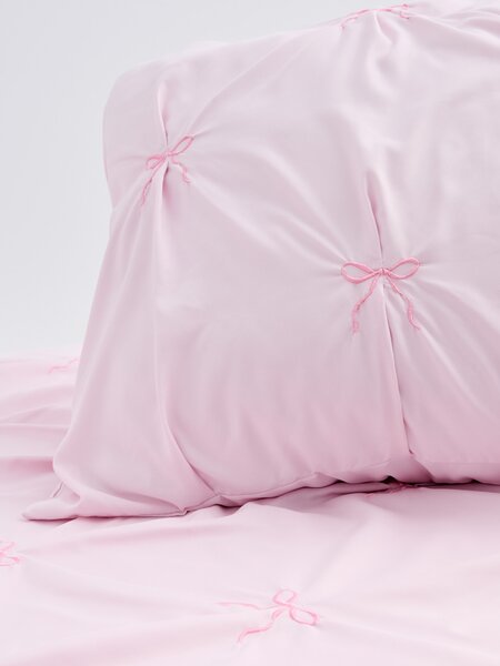 Sinsay - Masnis mintás ágyneműgarnitúra - pasztellpink