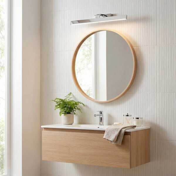 Fürdőszobai fali LED lámpa SWE002-1W 58cm CHROME