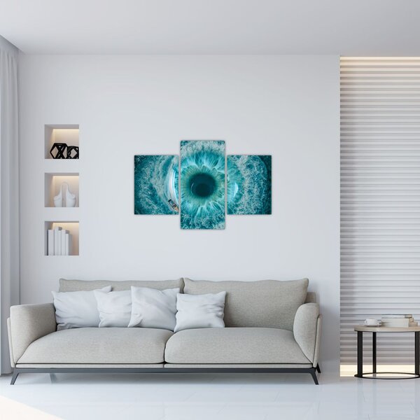 Tenger hajóval képe (90x60 cm)