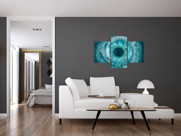 Tenger hajóval képe (90x60 cm)