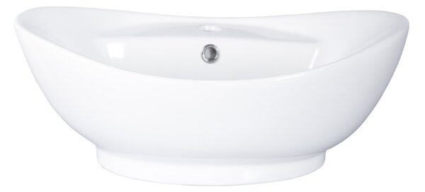 Eros GONDOLA - PULTRA ültethető - Top Counter - porcelán mosdó - 59 x 39 x 21 cm
