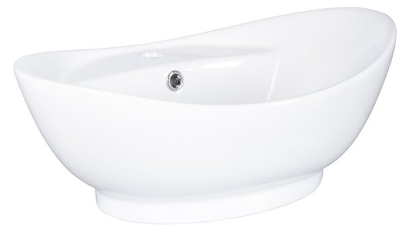 Eros GONDOLA - PULTRA ültethető - Top Counter - porcelán mosdó - 59 x 39 x 21 cm