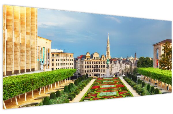 Kép - Brüsszel (120x50 cm)