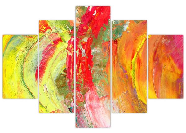 Absztrakció kép - festmény (150x105 cm)