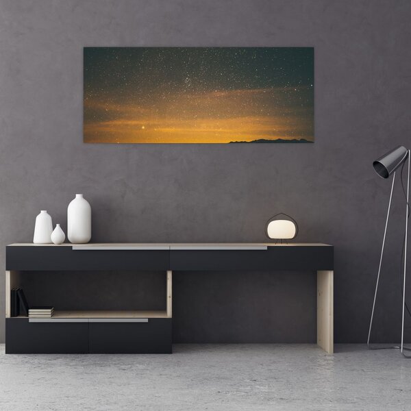 Egy csillagos ég képe (120x50 cm)