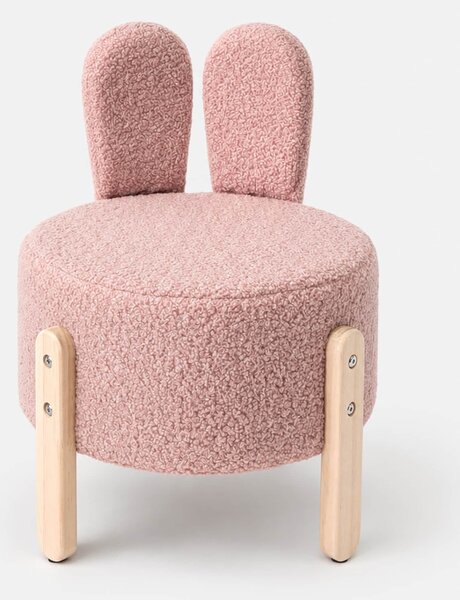 Sinsay - Teddy puff nyuszifülekkel - pasztellpink