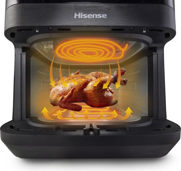 Gorenje HAF2100DCD 7,7 L Forrólevegős sütő fekete