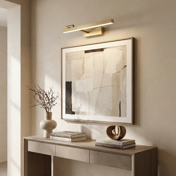Fürdőszobai fali LED lámpa SWE031-1W 40cm Brush Gold