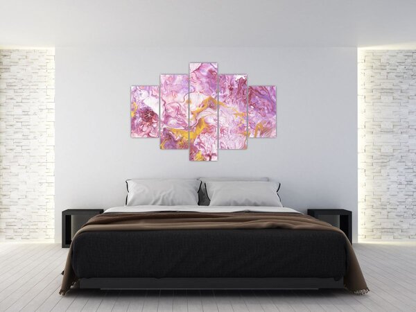 Kép - Rózsaszín absztrakció (150x105 cm)