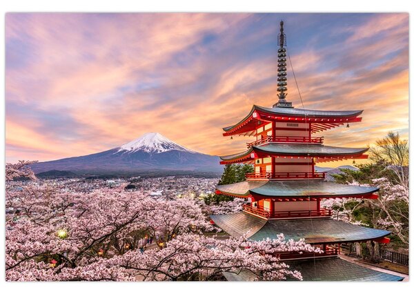 Kép - Fuji, Japán (90x60 cm)